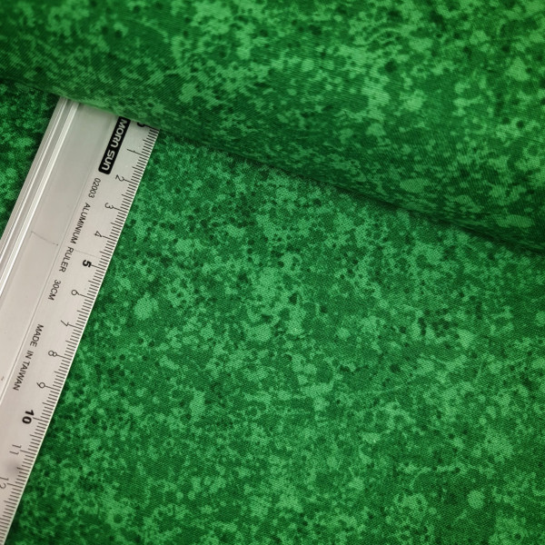 Baumwolle | bedruckt | batik klein | grün