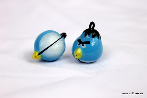 Glöckchen | böser Vogel | blau