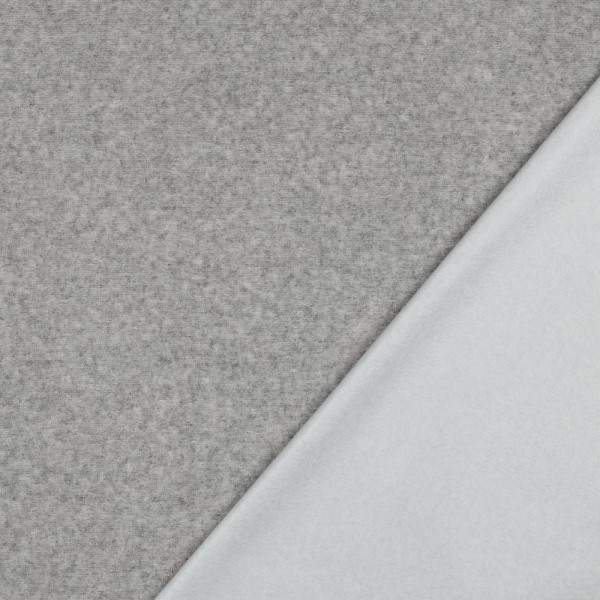 Frottee | beschichtet | hellgrau