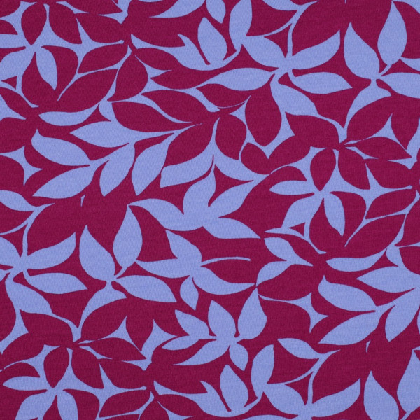 Soft Sweat | bedruckt | Leaves | beere