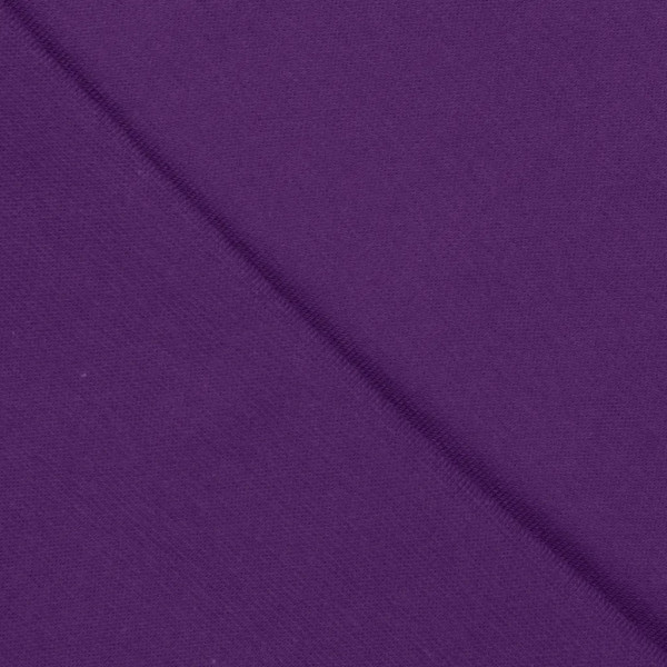 Bündchen | Baumwolle | Uni | purple