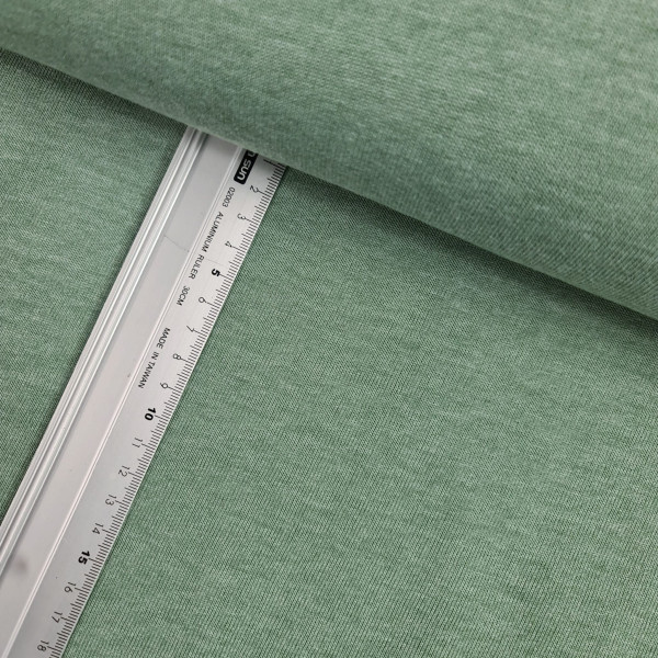 Sweat | melange | dunkel mint