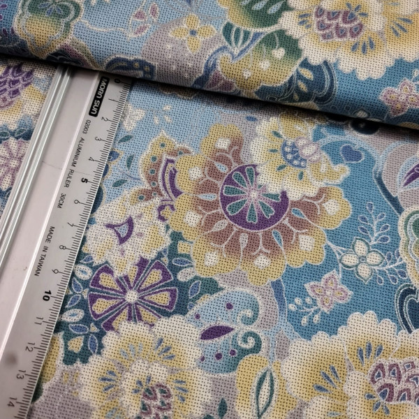 Baumwolle | bedruckt | Robert Kaufmann | floral | bunt