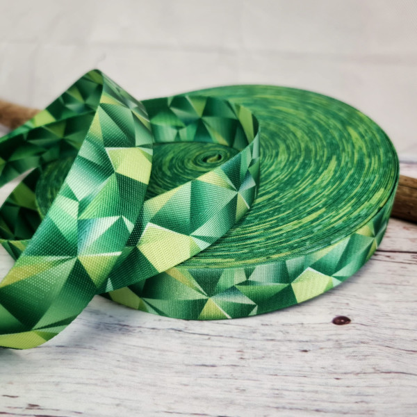 Gurtband | 40mm | 3D | grün