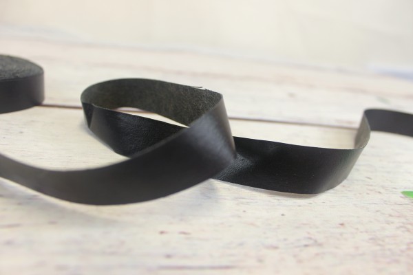 Band | Lederimitat | 2cm | nachtblau