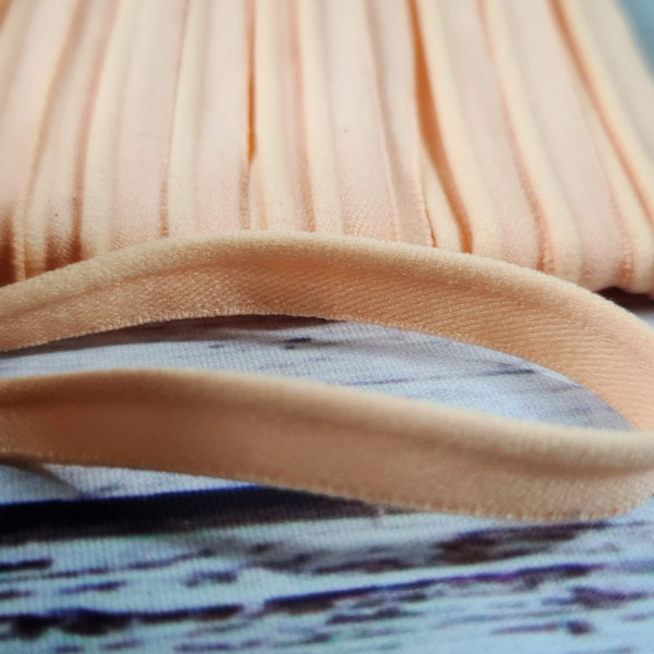 elastisches Paspelband | creme | 1cm