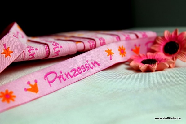 Webband | Prinzessin | rosa