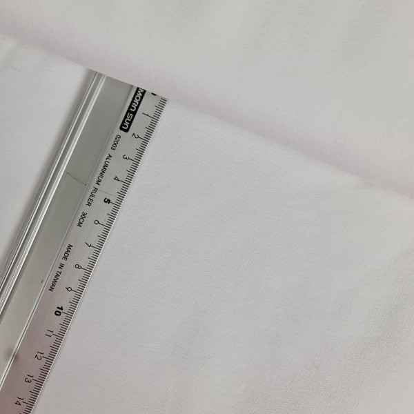 French Terry | Sommersweat | UNI | weiß