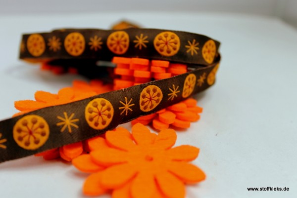 Webband | CandyBird | braun/orange