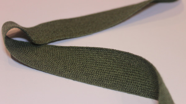 Wolltresse / Einfasstresse | 3cm | 1,5cm gefalzt | ANDUIN | olive