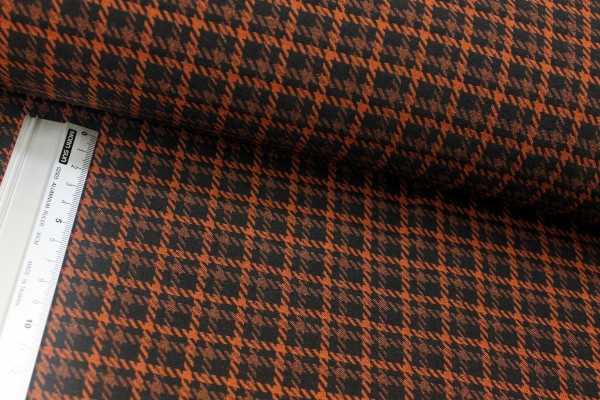 Tartan Check | cognac / schwarz