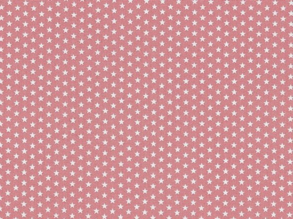 Baumwolle | bedruckt | 4mm little stars | blush