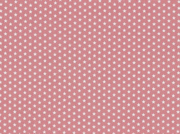 Baumwolle | bedruckt | 4mm little stars | blush