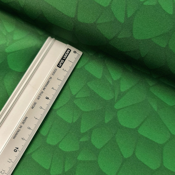 Outdoorstoff | bedruckt | stone | grün