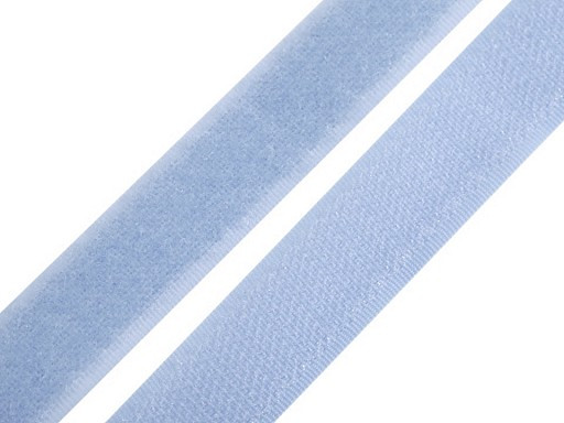 Klettverschluss | Klettband | 2cm | hellblau