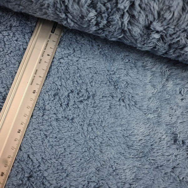 Teddyplüsch | Uni | blau