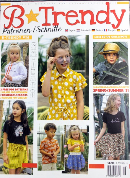 Schnittmuster | B Trendy | #16 | Frühling / Sommer 2021 | Girls & Boys