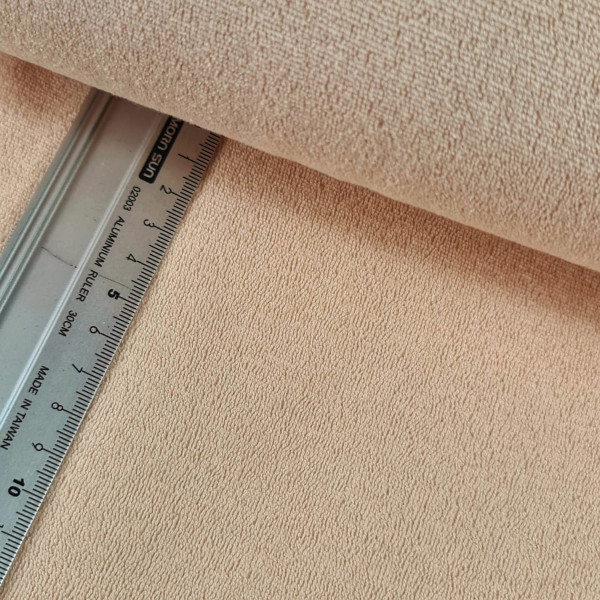 Bekleidungsfrotte | doubleface | uni | zartes apricot