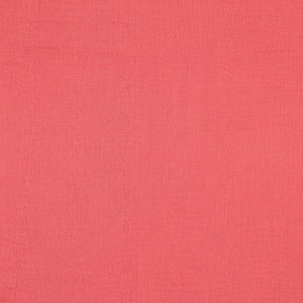Baumwolle | double gauze/Musselin | Uni | coralle