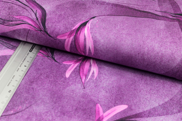 Jersey | bedruckt | purple dream | lila