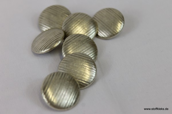 5 Metallknöpfe mit Öse | ca 1,8cm