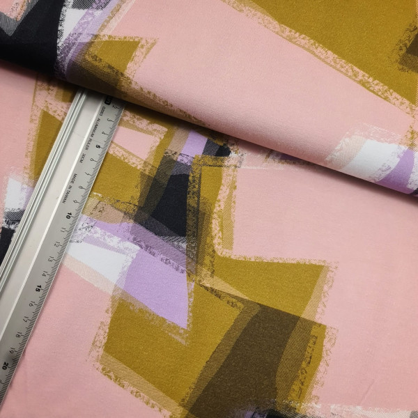 Sommersweat | French Terry | bedruckt | Lillestoff | Kunst | bunt