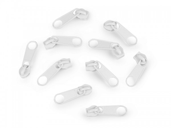 Zipper | Reißverschluss | endlos | Spirale 3mm | weiss | 101