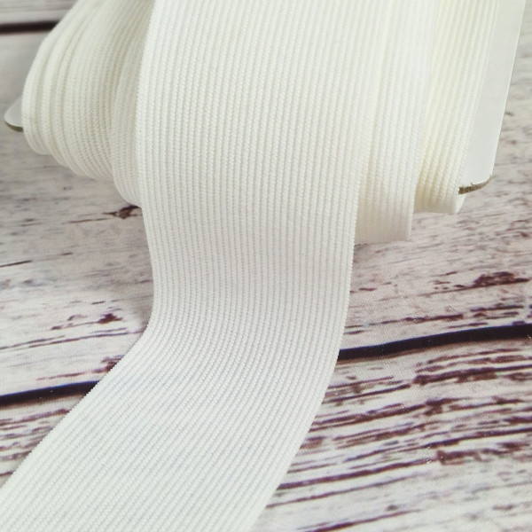 Gummiband | 53mm | creme
