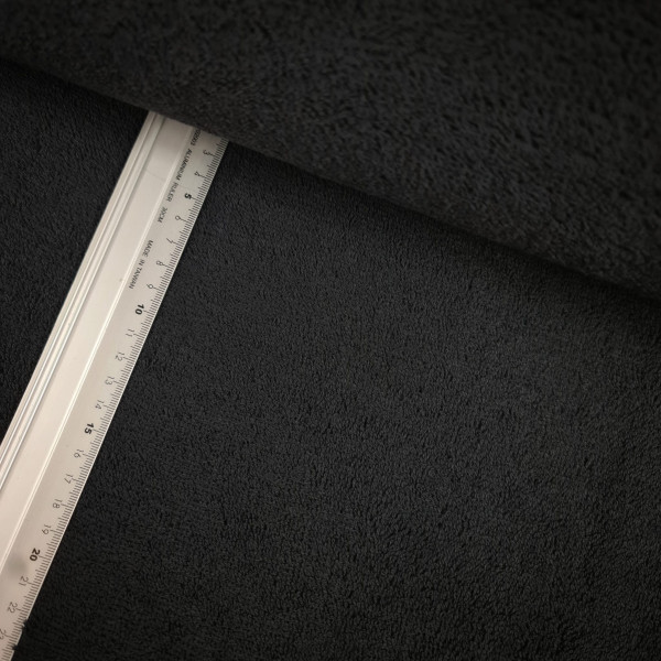 Frottee | schwarz