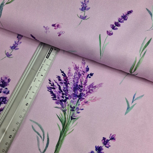 Canvas | bedruckt | Lavendel | flieder