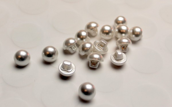 10 Knöpfe | Öse | Perle | 1cm