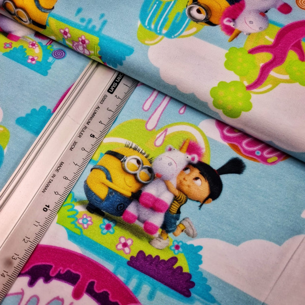 Jersey | bedruckt | Minions | blau/bunt