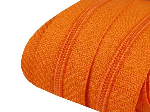 Reißverschluss | endlos | Spirale 3mm | orange | 158