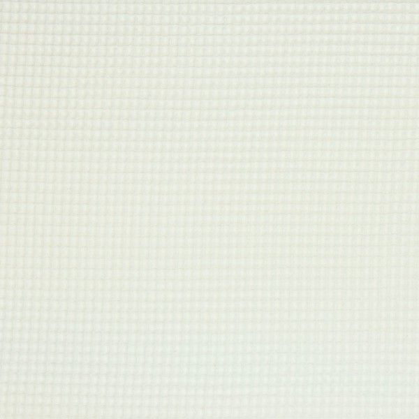 Baumwolle | uni | Waffle Piqué | ecru