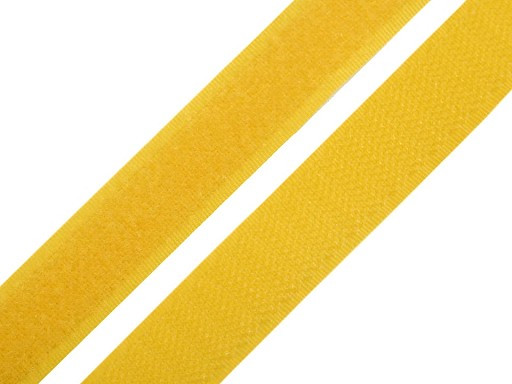 Klettverschluss | Klettband | 2cm | gelb