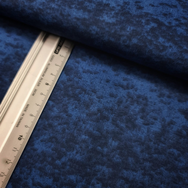 Baumwolle | bedruckt | tie - dye | blau