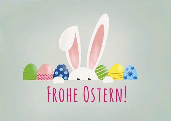 Postkarte "Frohe Ostern"
