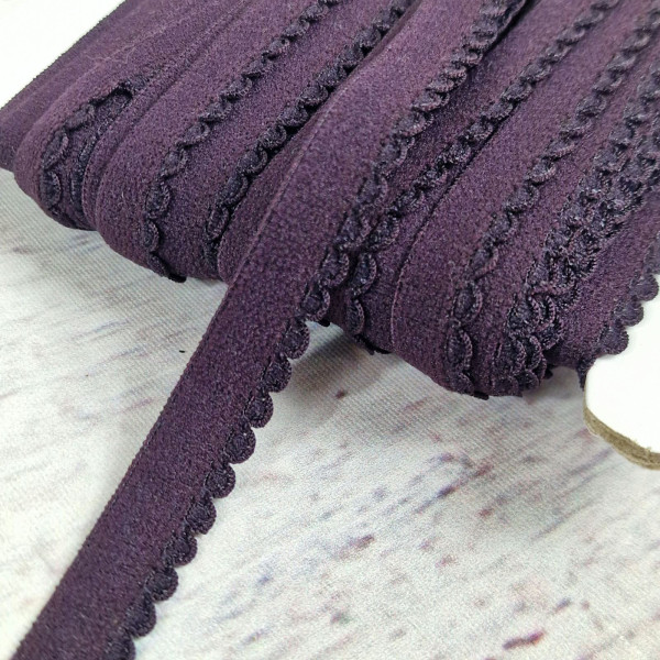 Wäschegummi | 10mm | aubergine