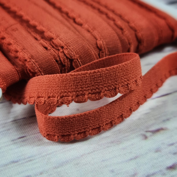 Gummiband | 10mm | terracotta