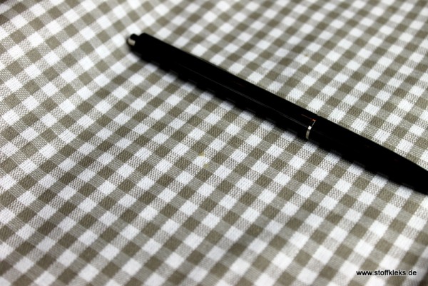 Wachstuch/beschichtete Baumwolle | Vichy | grau