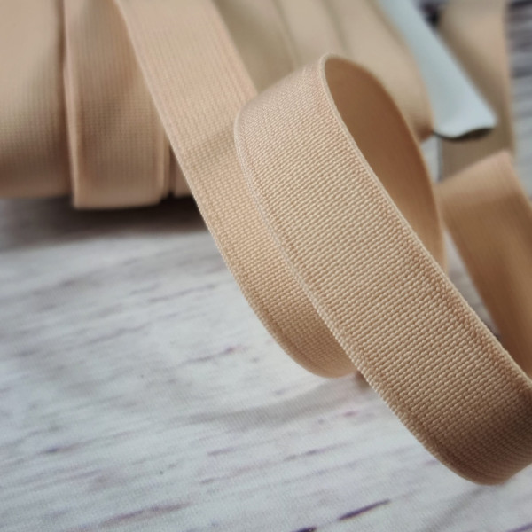 Gummiband | 17mm | hautfarbend