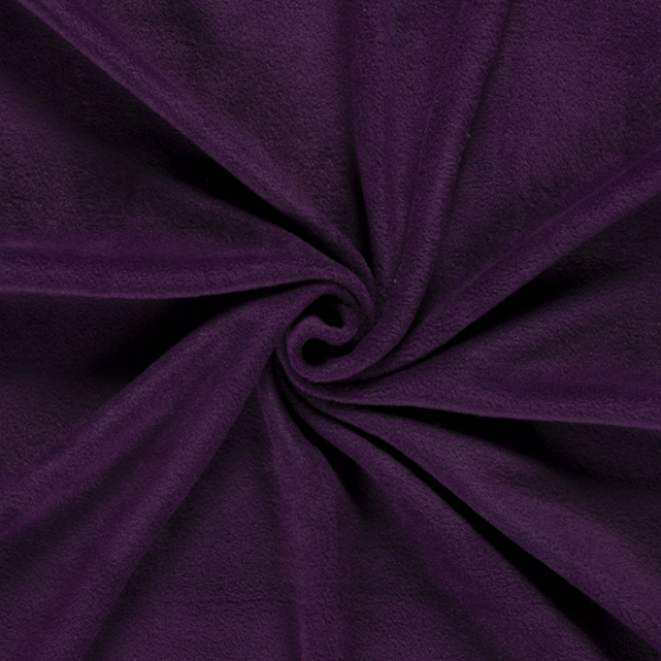 Fleece | Uni | Anti Pilling | aubergine