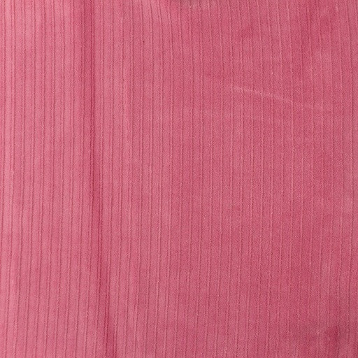 Breitcord - Velourjersey | Uni | rosa