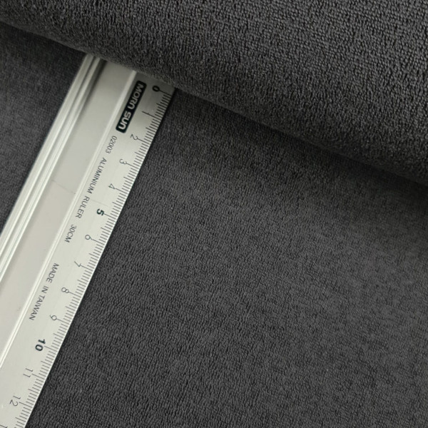 Bekleidungsfrotte | doubleface | uni | anthrazit