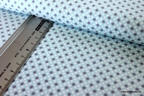 Baumwolle | bedruckt | Michael Miller Fabrics | Patt #CX6322 | Dim Dots | aquamarine