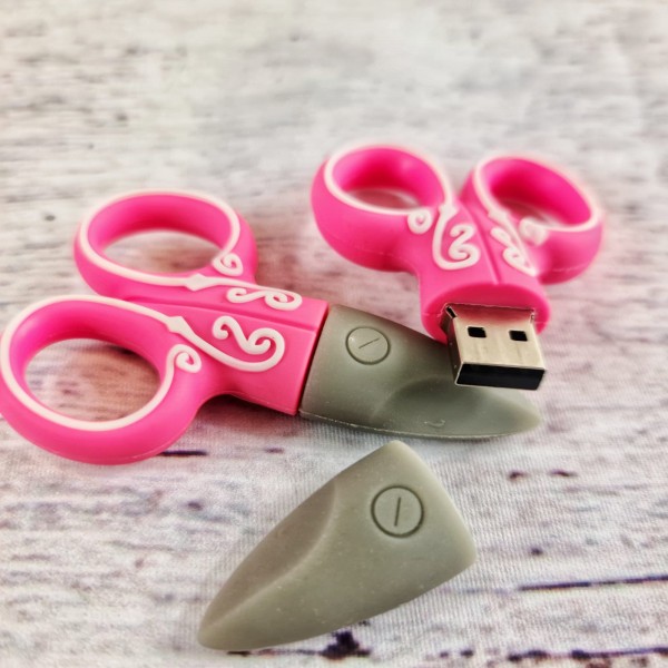 USB Stick | 8GB | Schere | pink
