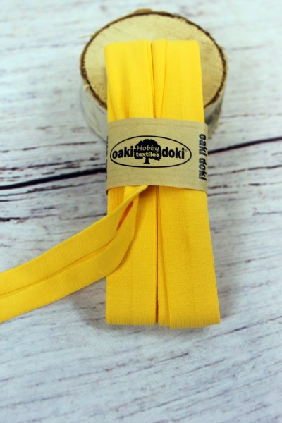 Bias Jersey Schrägband/Einfassband | 40 / 20mm | 3m | Nr. 711 | maisgelb