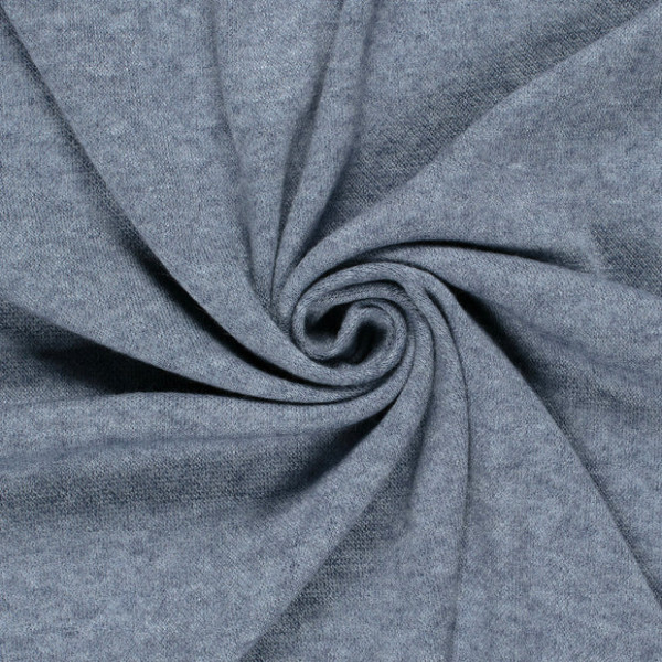 Viskose - Strick | Heavy Knit | stahlblau