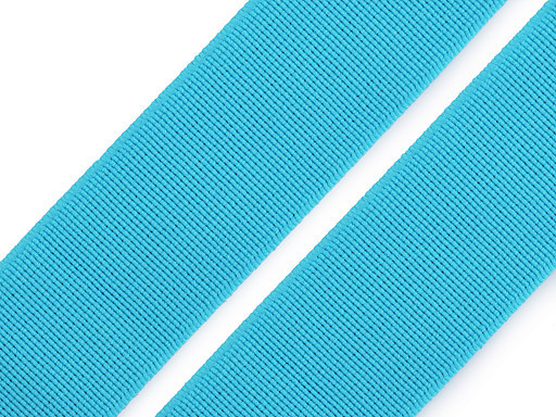 Gummiband | 25mm | weich | türkis