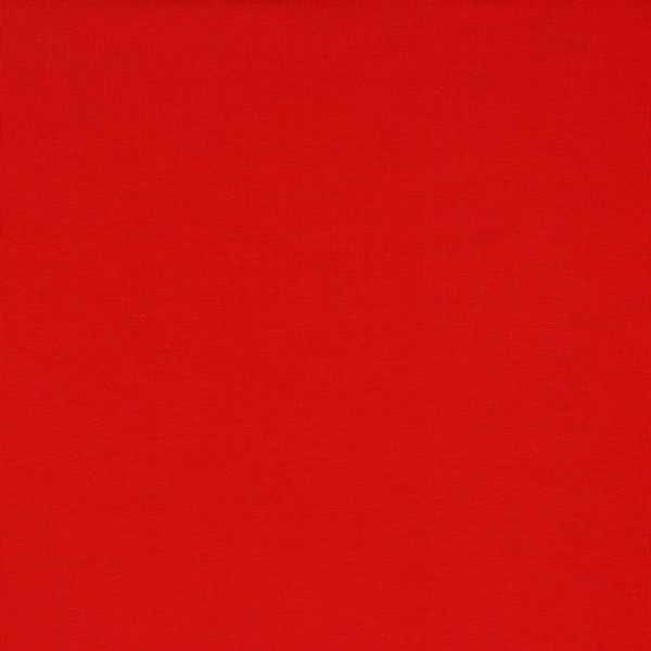 Bündchen | Baumwolle | Uni | tomaten rot